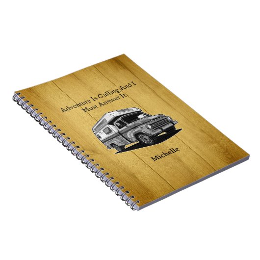 Carnet Adventure Is Calling I Must Answer Explore Outdoor (Côté Droit)