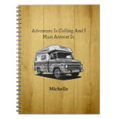 Carnet Adventure Is Calling I Must Answer Explore Outdoor (Devant)