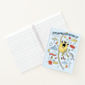 Carnet Adventure Time | Party Jake Sketch (Intérieur)