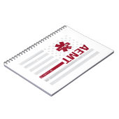Carnet AEMT Advanced Emergency Médicale Technicien USA (Côté gauche)