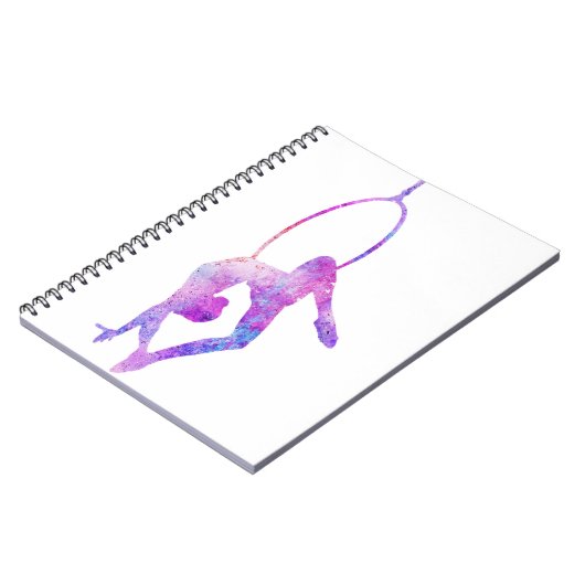 Carnet Aerial Hoop Gazelle (Côté gauche)