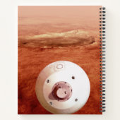 Carnet Aérocoque Avec Perpersévérance Rover Descente Vers (Dos)