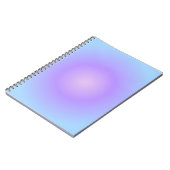 Carnet Aesthetic Lavender Pink Gradient (Côté gauche)