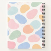 Carnet Aesthetic Pastel Abstract Shapes Spiral Notebook  (Dos)