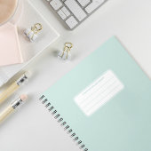 Carnet Aesthetic Soft Pastel Solid Color Composition