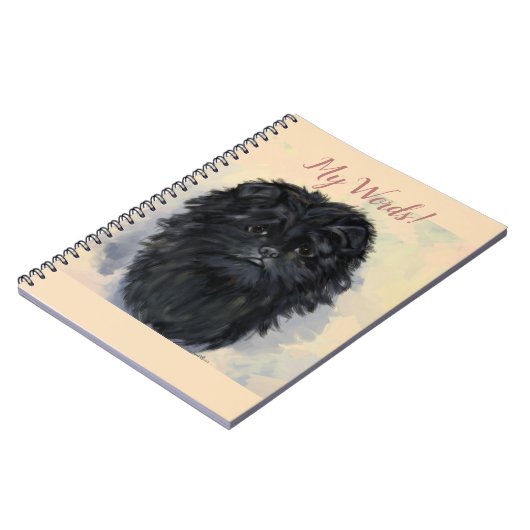 Carnet Affenpinscher (Côté gauche)