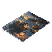 Carnet Affenpinscher Festive Christmas Voyage (Côté gauche)