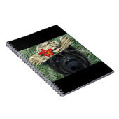 Carnet Affenpinscher Hawaii (Côté Droit)