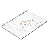 Carnet Affichage à bulles multicolores (Côté gauche)