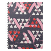 Carnet Affichage Motif Artistique à main (Devant)