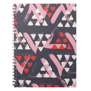 Carnet Affichage Motif Artistique à main