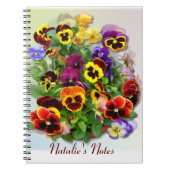 Carnet Affichage Pansy (Devant)
