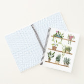 Carnet Affichage plante pointé (Intérieur)