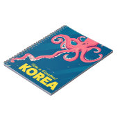 Carnet Affiche Corée Vacances (Côté gauche)