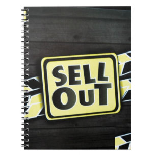 Carnet Affiche d'art Sell Out