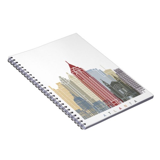 Carnet Affiche d'Atlanta (Côté Droit)