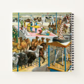 Carnet Affiche De Cirque Des Personnes De Différentes Nat (Dos)