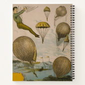 Carnet Affiche De Cirque D'Un Ballon Aérien (Dos)