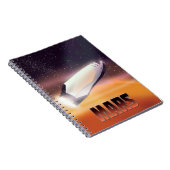 Carnet Affiche de l'espace de Mars (Côté Droit)