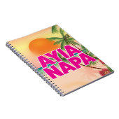 Carnet Affiche de vacances d'Ayia Napa (Côté Droit)