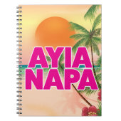 Carnet Affiche de vacances d'Ayia Napa (Devant)
