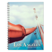 Carnet Affiche de vacances "ville des Anges" de Los Angel (Devant)