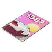 Carnet affiche de voiture de sport 1987 (Côté gauche)