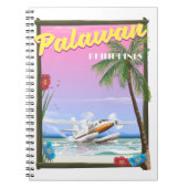 Carnet Affiche de vol aux Philippines Palawan (Devant)