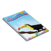 Carnet Affiche de voyage à Maurice (Côté Droit)