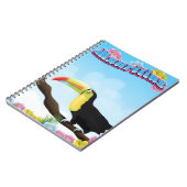 Carnet Affiche de voyage à Maurice (Côté gauche)