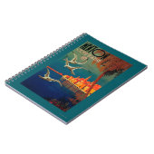 Carnet Affiche de voyage de la Côte d'Azur # 1 (Côté gauche)