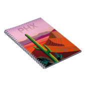 Carnet Affiche de voyage de Phoenix Arizona | (Côté Droit)