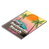 Carnet Affiche de voyage de Redondo Beach LA (Côté gauche)