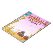 Carnet Affiche de voyage du comté de Marshall '1836' Indi (Côté gauche)