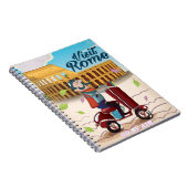 Carnet Affiche de voyage du dessin animé de Rome (Côté Droit)