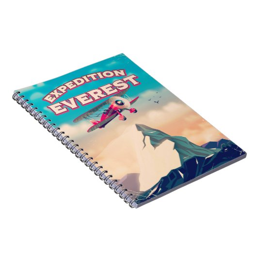 Carnet Affiche de voyage Expédition Everest (Côté Droit)