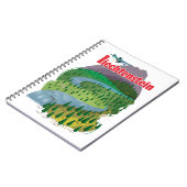 Carnet affiche de voyage liechtenstein (Côté gauche)