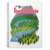 Carnet affiche de voyage liechtenstein (Devant)