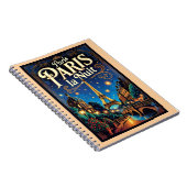 Carnet Affiche de voyage Paris,  (Côté Droit)