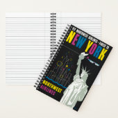 Carnet Affiche De Voyage Pour Vol Northwest Airlines (À l'intérieur)