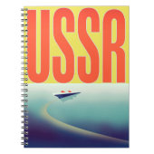 Carnet Affiche de voyage soviétique URSS (Devant)