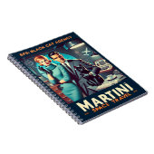Carnet Affiche de voyage spatial Martini SP5 : Agence Bla (Côté Droit)