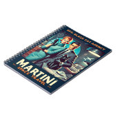 Carnet Affiche de voyage spatial Martini SP5 : Agence Bla (Côté gauche)