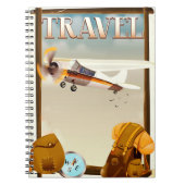 Carnet Affiche de voyage vintage (Devant)