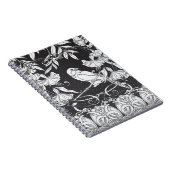 Carnet Affiche décorative Fleurs Oiseau Nouveau (Côté Droit)