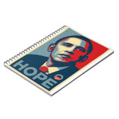 Carnet Affiche d'espoir de Barack Obama (Côté gauche)