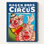 Carnet Affiche du cirque Hagen Brothers dans les années 1 (Dos)