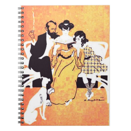 Carnet Affiche française vintage (Devant)
