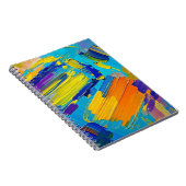 Carnet Affiche impressionnante design d'art abstrait (Côté Droit)