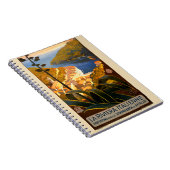 Carnet Affiche italienne Riviera Europe Italy Travel (Côté Droit)